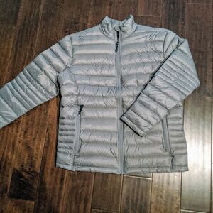 Men's Grey Puffer Jacket